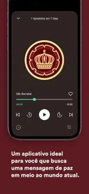 Peregrino Audiolivro Católico android App screenshot 2